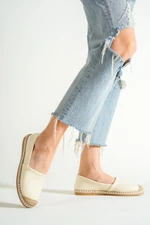 Capone Outfitters Espadrilles - Beige - Flat