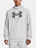 Under Armour Sweatshirt UA Armour Fleece Big Logo HD-GRY - Men