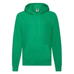 Zielona bluza męska z kapturem Lightweight Hooded Sweat Fruit of the Loom