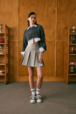 DEFACTO Coool Pleat Mini Skirt