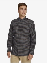 Brown Men's Patterned Shirt Tom Tailor - Men