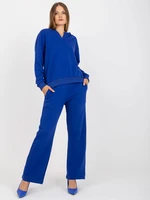 Basic set of cobalt cotton