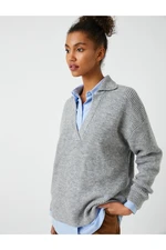 Koton Polo collar sweater