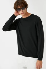 Koton Basic Knitwear Sweater Crew Neck Slim Fit