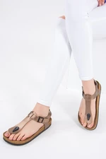 Fox Shoes Women's Bronze Sandals