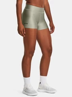 Under Armour Mid Rise Women's Light Green Sports Shorts