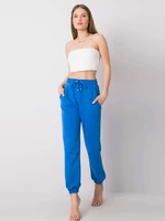 RUE PARIS Women's Dark Blue Sweatpants