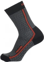 HUSKY Socks Trekking anthracite/red