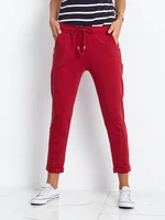 Pantaloni della tuta da donna Fashionhunters Melange