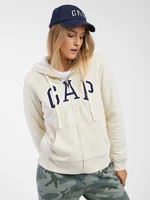 Women's cream insulated sweatshirt GAP