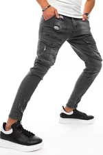 Men's Black Cargo Trousers Dstreet