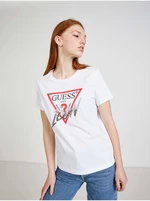 White Women T-Shirt Guess - Women