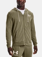 Under Armour Sweatshirt UA Rival Terry LC FZ-GRN - Mens