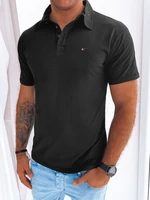 Men's Polo T-shirt black Dstreet