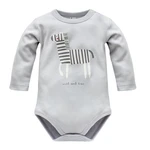 Pinokio Kids's Wild Animals Longsleeve Bodysuit