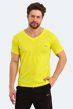 Slazenger Sargon Ktn Men's T-Shirt Light Yellow