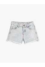 Koton Shorts - Blue - Normal Waist