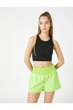 Koton Sports Shorts' Waist with Elastic Detail.