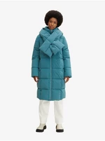 Turquoise Women's Winter Quilted Coat Tom Tailor - Women