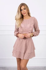 Boho dress cappuccino