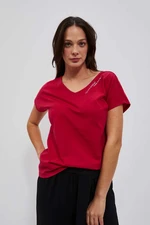 Moodo women's T-shirt - red