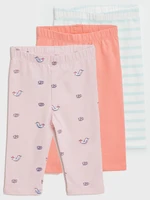 GAP Kids Leggings with Pattern, 3pcs - Girls