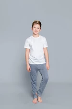 Dětské tričko s krátkým rukávem - bílé