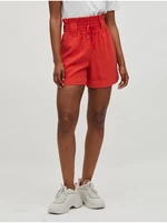 Orange Shorts VILA Ruby - Women