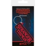 Pyramid International Kľúčenka gumová Stranger Things logo