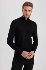 DEFACTO Slim Fit Half Turtleneck Pullover