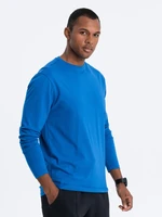 Ombre Men's unprinted longsleeve - blue