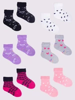 Yoclub Kids's Terry Socks 6-Pack SKF-0003G-AA00-002