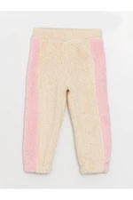 LC Waikiki Elastic Waist Plush Baby Girl Tracksuit Bottom