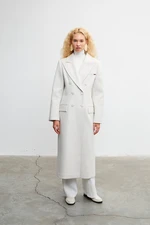 VATKALI Double-breasted buttoned coat