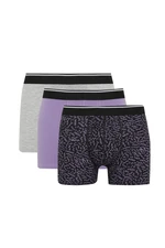 DEFACTO 3 piece Regular Fit Knitted Boxer