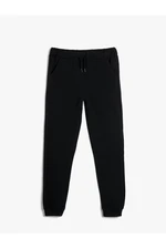 Koton Basic Jogger Sweatpants with Tie Waist Pocket