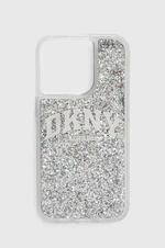 Puzdro na mobil Dkny iPhone 15 Pro 6.1" čierna farba, DKHCP15LLBNAEK,