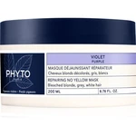 Phyto Purple No Yellow Mask regenerační maska pro blond a melírované vlasy 200 ml