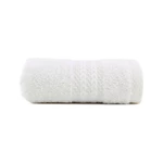 Biały ręcznik z czystej bawełny Foutastic, 30x50 cm