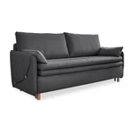 Ciemnoszara rozkładana sofa 207 cm Simon – Miuform