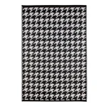 Czarno-biały dywan zewnętrzny Green Decore Houndstooth, 120x180 cm