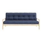 Ciemnoniebieska rozkładana sofa 205 cm Knob – Karup Design