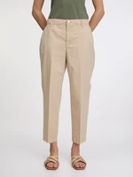 Beige women's chinos Guess Candis