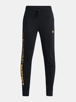 Under Armour UA Project Rock Rival Fleece Tepláky dětské Černá