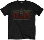 AC/DC Camiseta de manga corta Unisex Oz Rock Black M