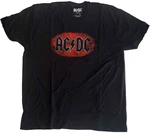 AC/DC Koszulka Oval Logo Vintage Black S