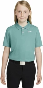Nike Dri-Fit Victory Boys Golf Polo Washed Teal/White XL Tricou polo