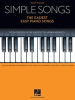 Hal Leonard Simple Songs - The Easiest Easy Piano Songs Nuty