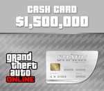 Grand Theft Auto Online - $1,500,000 Great White Shark Cash Card PC Activation Code