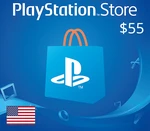 PlayStation Network Card $55 US